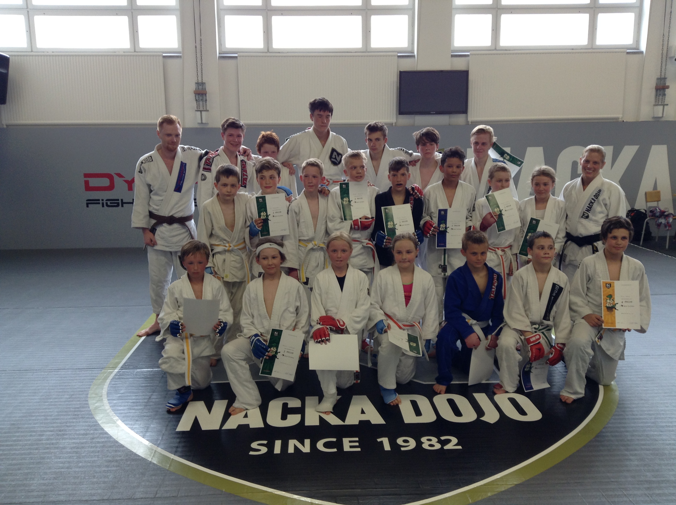 Graderingar i Sport JJ och BJJ den 17 december