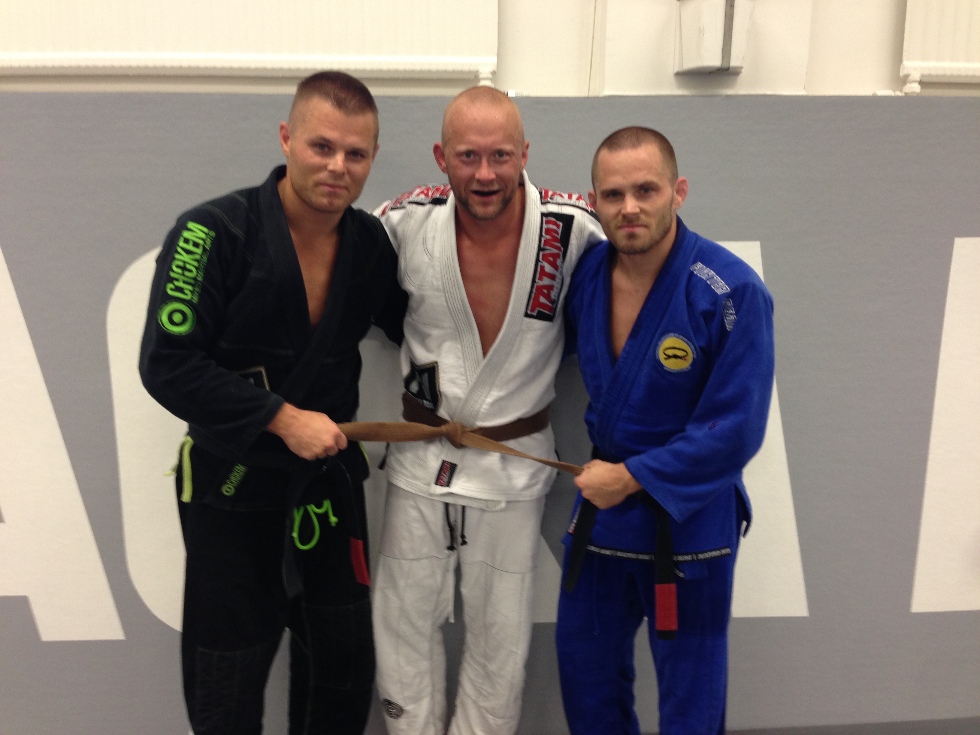 BJJ graderingar på sommarlägret