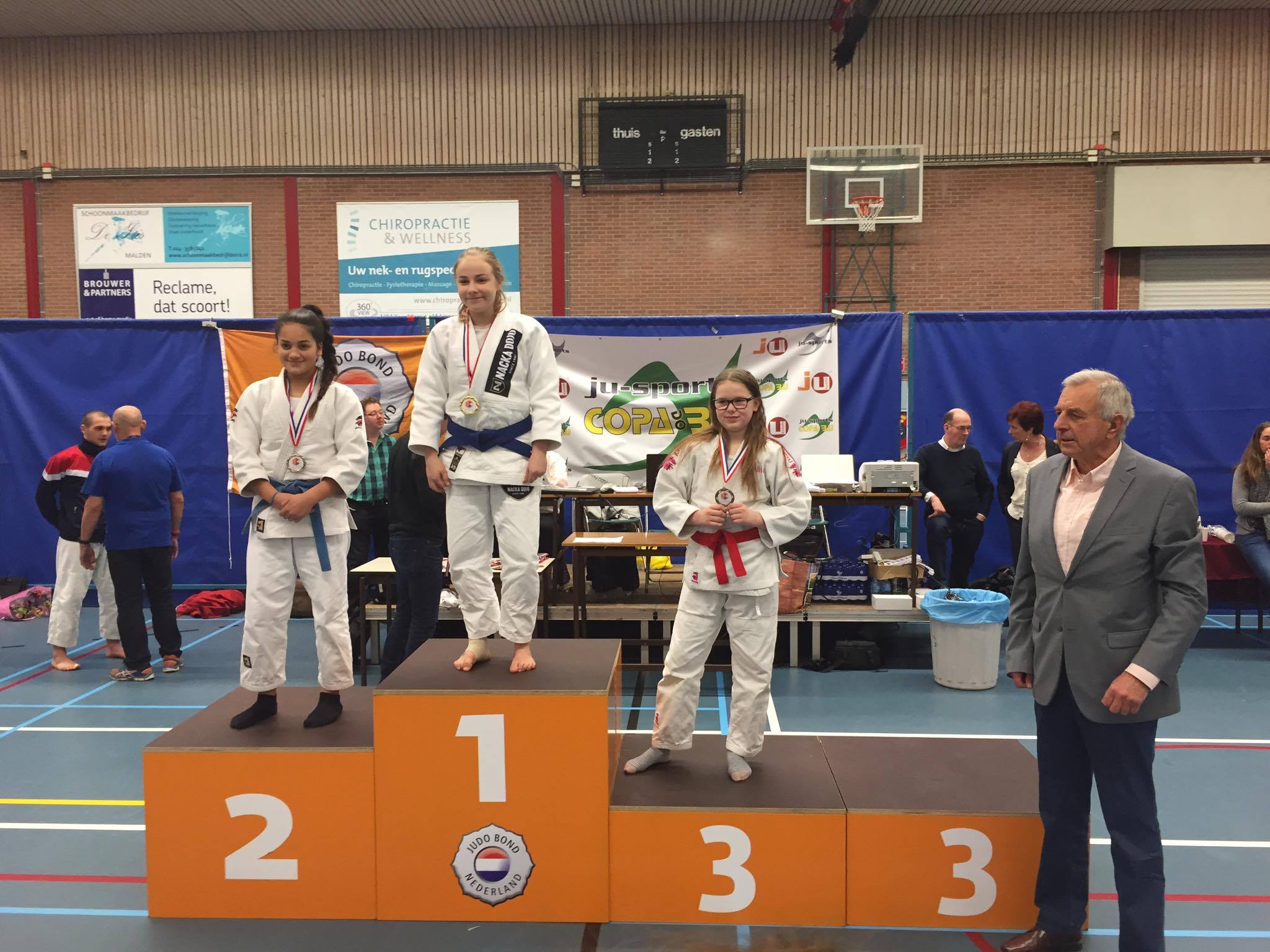 Medaljer på Dutch Open i Sport JJ