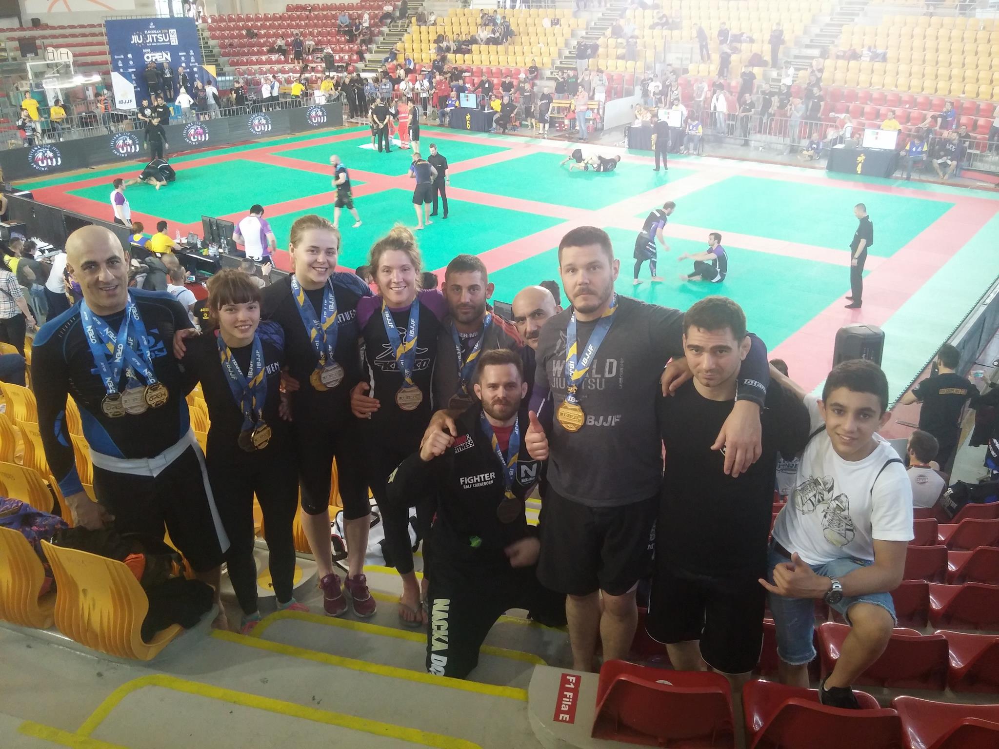 Medaljregn på Rome BJJ Open och NoGi EM