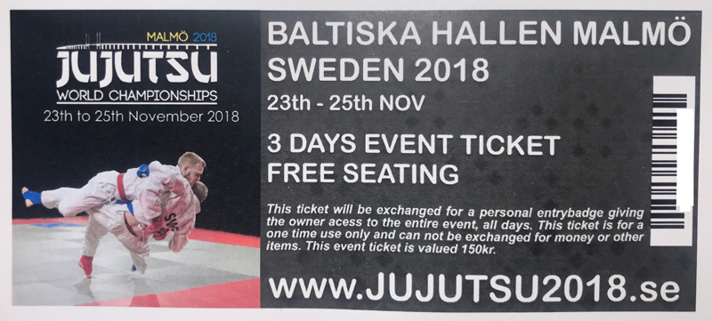 Ju-Jutsu World Championships 2018