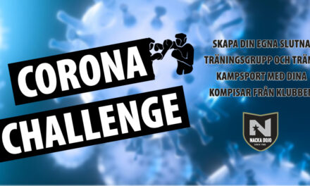 Styrelsen informerar 10 Maj – Corona Challenge