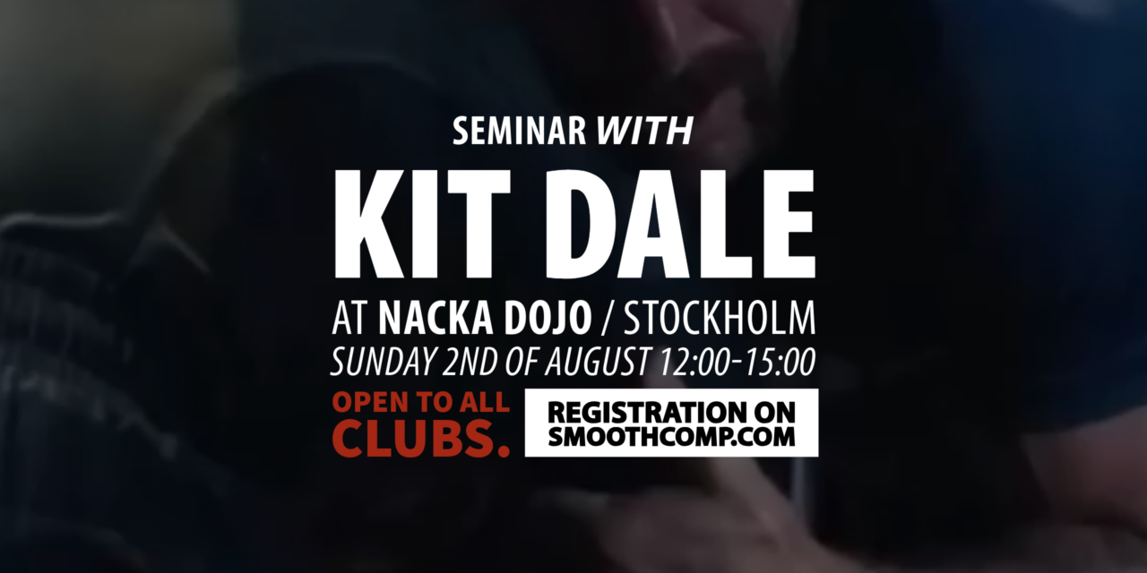 BJJ-seminarium med Kit Dale– 2 Augusti
